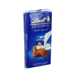 Tablette chocolat au lait Lindt Recette originale 3x100g