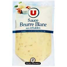 Sauce beurre blanc echalote U, 180g