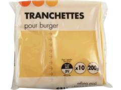 Fromage tranchettes pour burger
