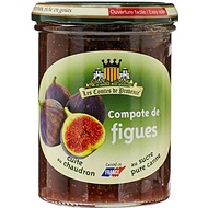 Les Comtes de Provence Compote de Figues au Sucre Pure Canne 420 g