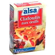 Preparation pour clafoutis ALSA, 2 doses, 440g