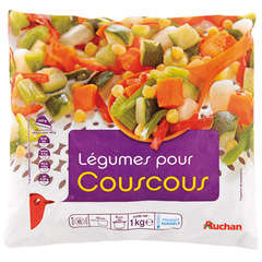 Auchan legumes pour couscous 1kg