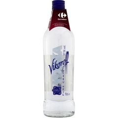 Vodka pure grain Vikoroff 37,5°