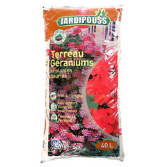 Terreau geranium Jardipouss 40l
