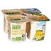 Yaourt bio au lait entier mangue - vanille Carrefour Bio