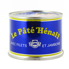 Henaff, Le pate d'Henaff, avec filets et jambons, la boite, 260g
