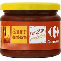 Sauce epicee demi-forte tomates poivrons, recette mexicaine