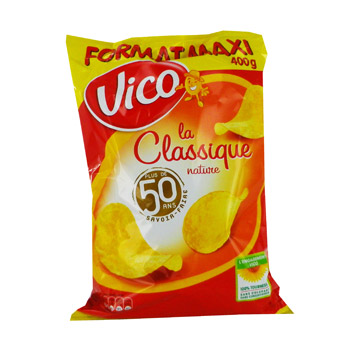 Chips classique Vico Nature 140g