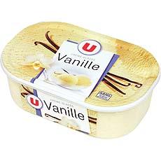 Creme glacee vanille U, 1l