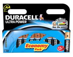 Ultra Power - 8 piles AA Integre la technologie POWERCHECK - La pile alcaline la plus puissante de Duracell