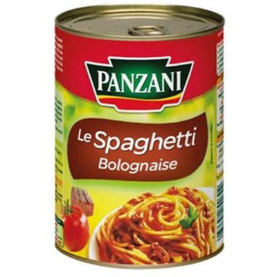 Spaghetti bolognaise Panzani 1/2 400g