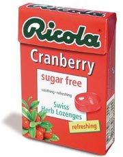 Ricola Sugar Free Lozenges Cranberry 45g Herbs & Plants Well Being