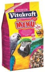 Aliment complet pour perroquet Menu Vital VITAKRAFT, 900g