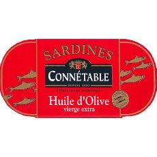 Sardines a l'huile d'olive CONNETABLE, 55g