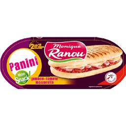 Monique Ranou, Mon Snack! - Panini jambon tomate mozzarella, le sachet de 160 g
