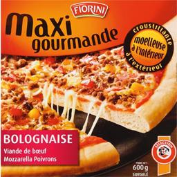 Pizza Maxi gourmande bolognaise, la pizza de 600g