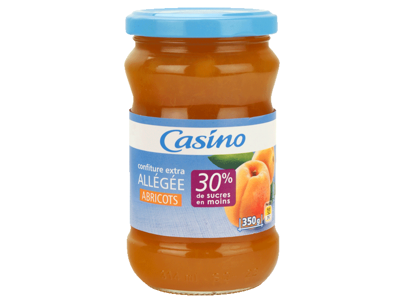 Confiture extra allegee abricot