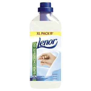 Assouplissant sensitive touche de douceur LENOR, bidon de 56 doses, 1,4 litre