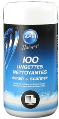 APM France Lingettes humides nettoyantes pour écrans la boite de 100