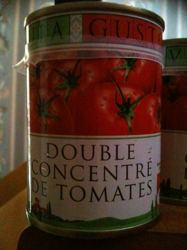 Top Budget Double concentré de tomates 2 boites de 140 g