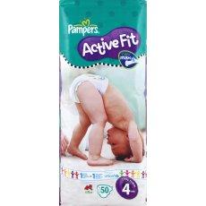 Active fit - Couches Maxi T4 7-18 Kg - 50 couches