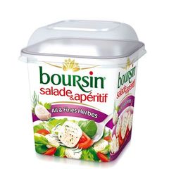 boursin salade & aperitif ail & fines herbes 120g