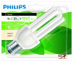 Ampoule a economie d'energie stick Philips, 8W