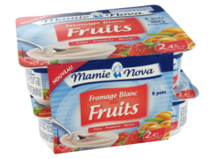 Mamie Nova fromage blanc aux fruits 8x100g