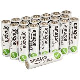 AmazonBasics Lot de de 20 piles alcalines Type AA 1,5 V