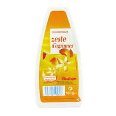 Auchan desodorisant gel 2en1 agrumes de Sicile 150g