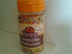 Vermicelles multicolores La Pateliere, 60g