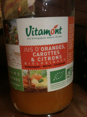Mini Jus Oranges Carottes Citrons Bio