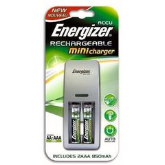 Piles rechargeables HR03 850MAH et mini chargeur ENERGIZER