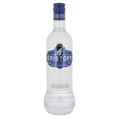Vodka Eristoff 37.5%vol. 70 cl