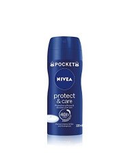 NIVEA Protect/Care Pocket Atomiseur 100 ml - Lot de 2