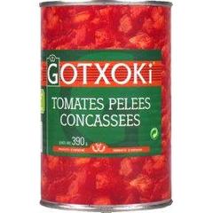 Gotxoki, Tomates pelees concassees, la boite de 390g