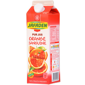 Jus d'orange sanguine Jafaden 1l