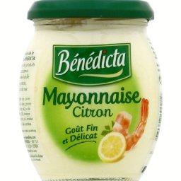 Mayonnaise au citron BENEDICTA, 235g