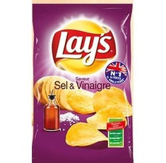 Lay's Chips saveur sel & vinaigre le sachet de 220 g