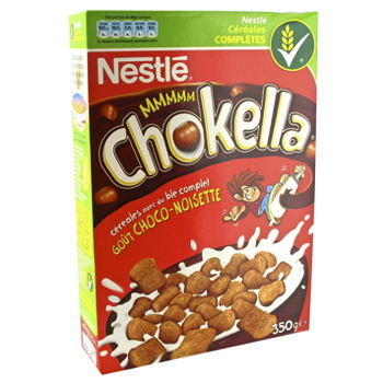 Cereales : Chocapic chokella gout choco-noisette
