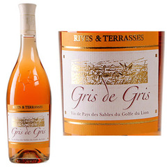 Vin rose Rives et Terrasses Gris de gris 75cl