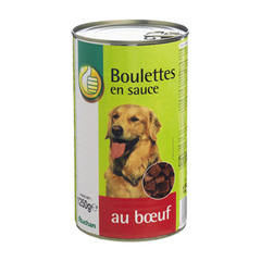 Boulettes de Boeuf Pour chiens adultes.