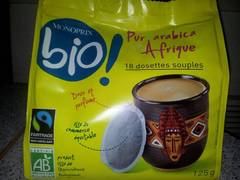 Café pur arabica, Afrique, certifié AB