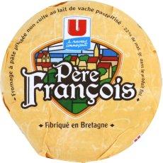Fromage au lait pasteurise Pere Francois U, 22%MG, 300g