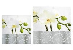 20 Serviettes en papier Silent Beauty, 3 plis, 33x33cm