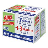 Lingettes Ajax anti-bactérienne 7 packs x60