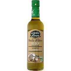 Huile d'olive bio a l'ail et au romarin LES JARDINS D'ORANTE, 50cl