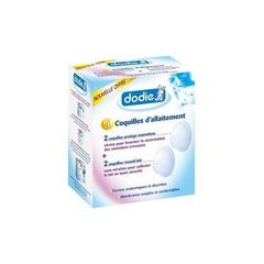 Dodie - 7929845 - Coquilles d'Allaitement - Boite de 4 coquilles d'allaitement