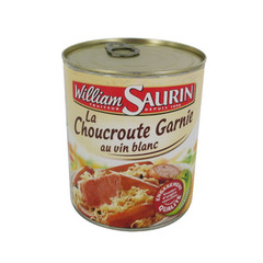 Choucroute Recette Gourmande William Saurin 800g