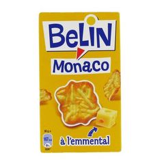 Belin crackers monaco a l'emmental 55g